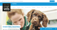 Desktop Screenshot of crownvets.co.uk