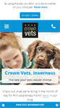 Mobile Screenshot of crownvets.co.uk